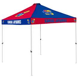 Kansas Jayhawks Canopy Tent 9X9 Checkerboard