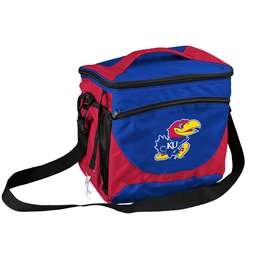 University of Kansas Jayhawks 24 Can Cooler