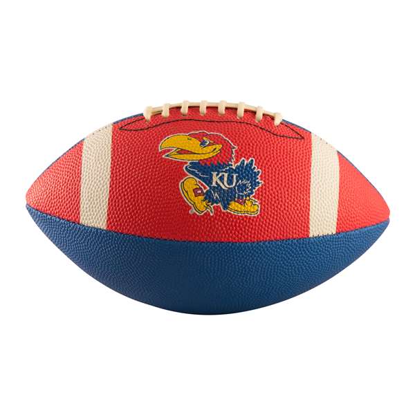 Kansas Junior-Size Rubber Football