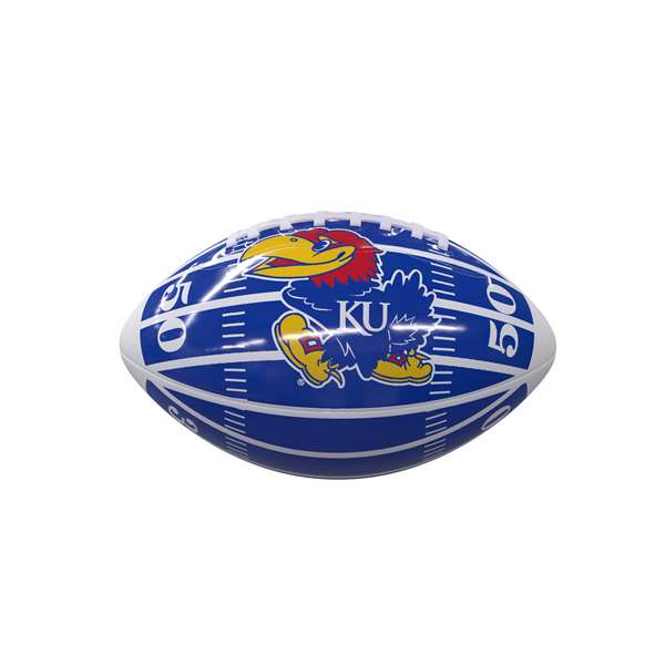 Kansas Field Mini-Size Glossy Football