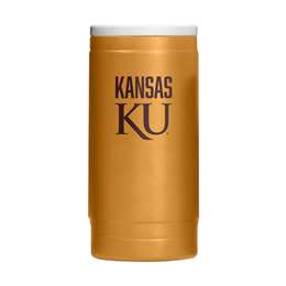 Kansas 12oz Huddle Powdercoat SlimCan Coolie