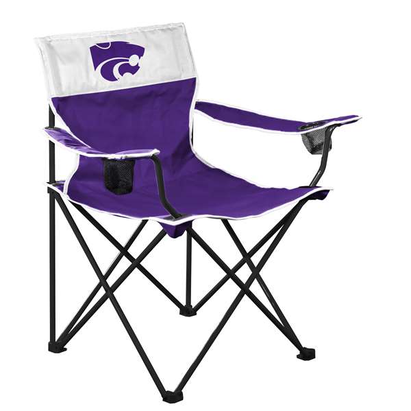 Kansas State Wildcats Big Boy Folding Chair with Carry Bag