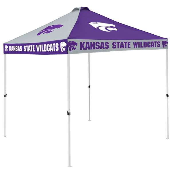 Kansas State University Wildcats 9 X 9 Checkerboard Canopy - Tailgate Tent with Carry Bag