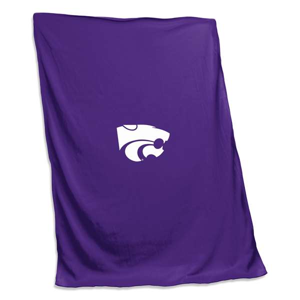 Kansas State University Wildcats Sweatshirt Blanket 84 X 54 inches