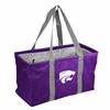 Kansas State University Wildcats Crosshatch Picnic Caddy Tote Bag