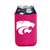 KS State Pink Flat Can Coozie