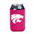 KS State Pink Flat Can Coozie