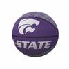 Kansas State University Wildcats Repeating Logo Youth Size Rubber Basketball