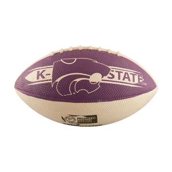 Kansas State University Mini-Size Rubber Football
