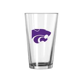 Kansas State 16oz Logo Pint Glass