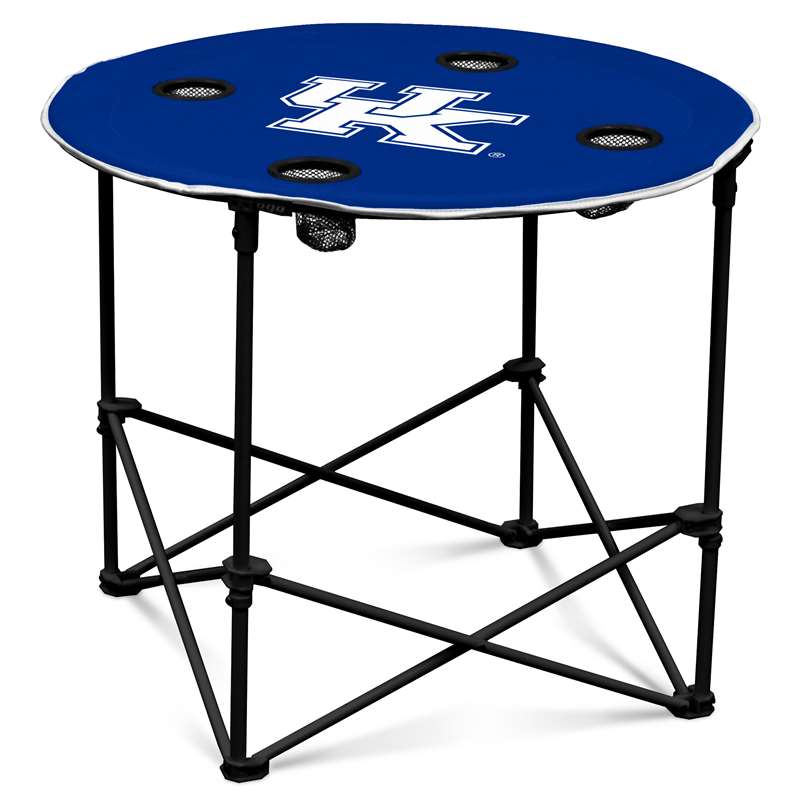 University of Kentucky WildcatsRound Folding Table with Carry Bag