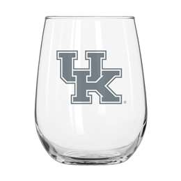 Kentucky 16oz Frost Curved Beverage Glass