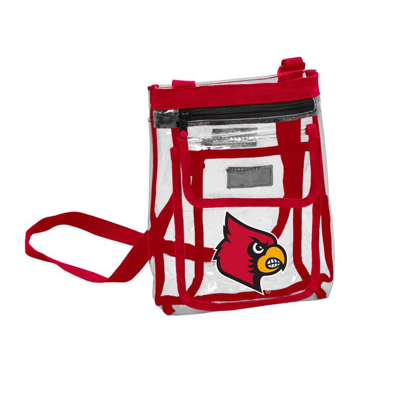 University of Louisville Cardinalss Clear Gameday Crossbody Tote Bag  