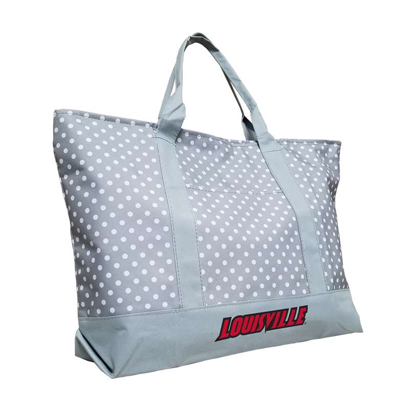 University of Louisville Cardinalss Dot Tote Bag