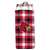 Louisville Plaid Slim Can Coozie