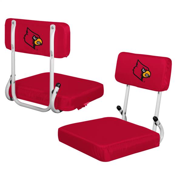 University of Louisville Cardinalss Folding Hard Back Stadium Seat - Bleacher Chair