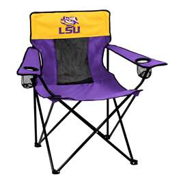 LSU Louisiana State Tigers Eilte Folding Chair with Carry Bag