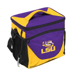 LSU Louisiana State University Tigers 24 Can Cooler  