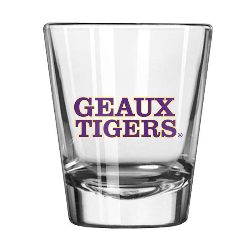 LSU 2oz Slogan Shot Glass