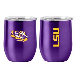 LSU 16oz Gameday Stainless Curved Beverage