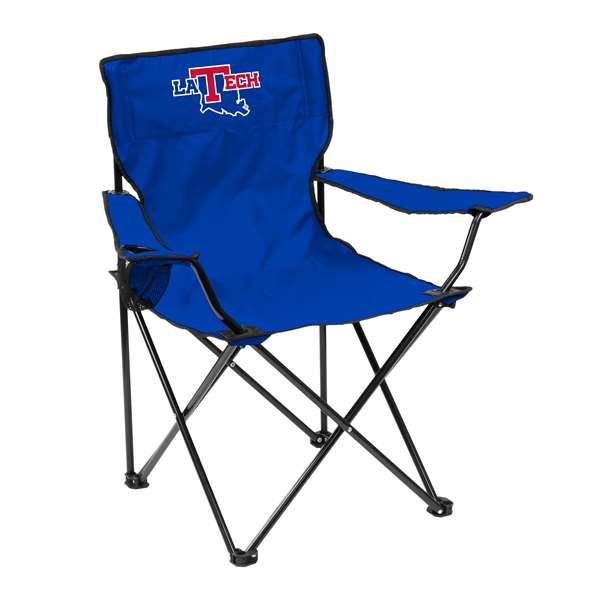 Louisiana Tech Quad Folding Chair with Carry Bag