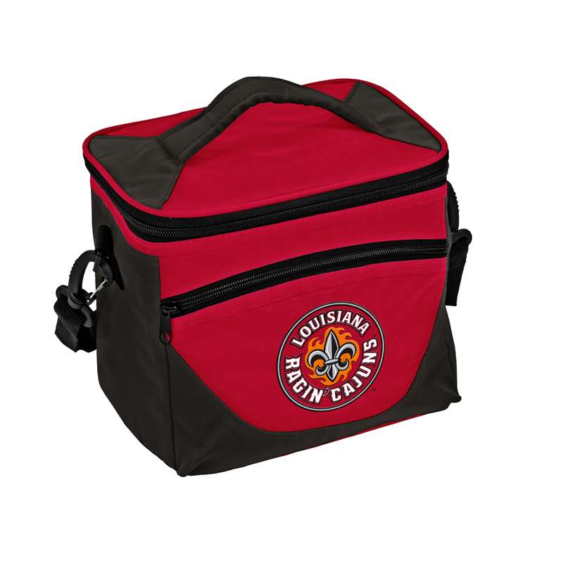 University of Louisiana Layafette Ragin Cagin Halftime Lunch Bag 9 Can Cooler