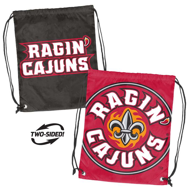 Louisiana Lafayette University Doubleheader Draw String Backsack