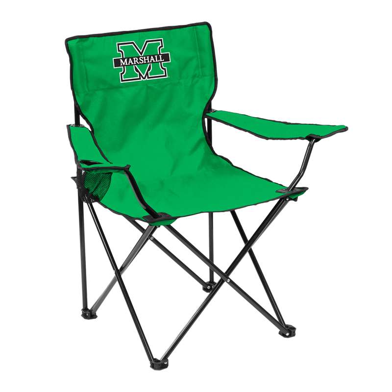 Marshall University Thundering Herd Quad Folding Chair with Carry Bag