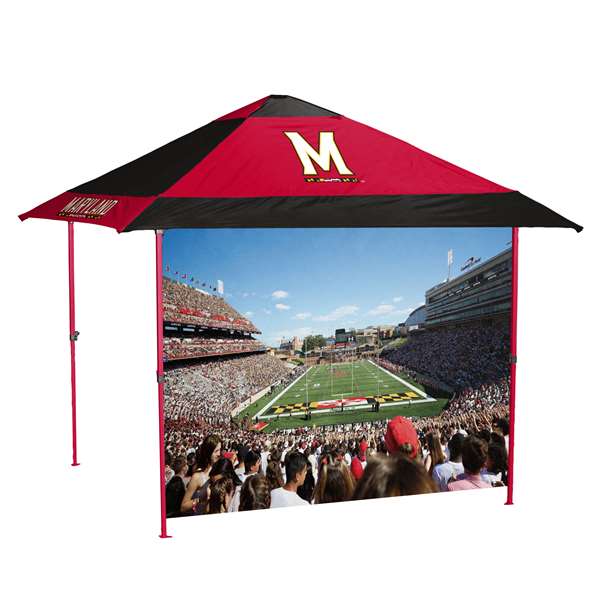 Maryland Terrapins Canopy Tent 12X12 Pagoda with Side Wall  