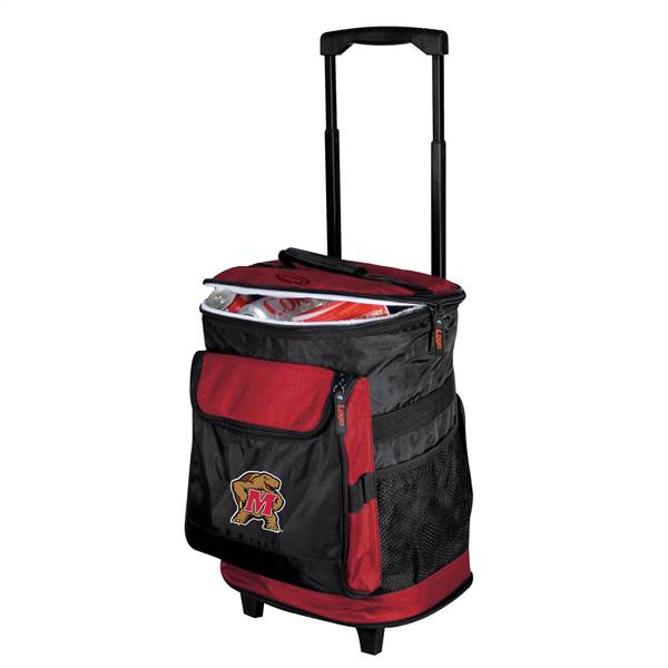 University of Maryland Terrapins 48 Can Rolling Cooler