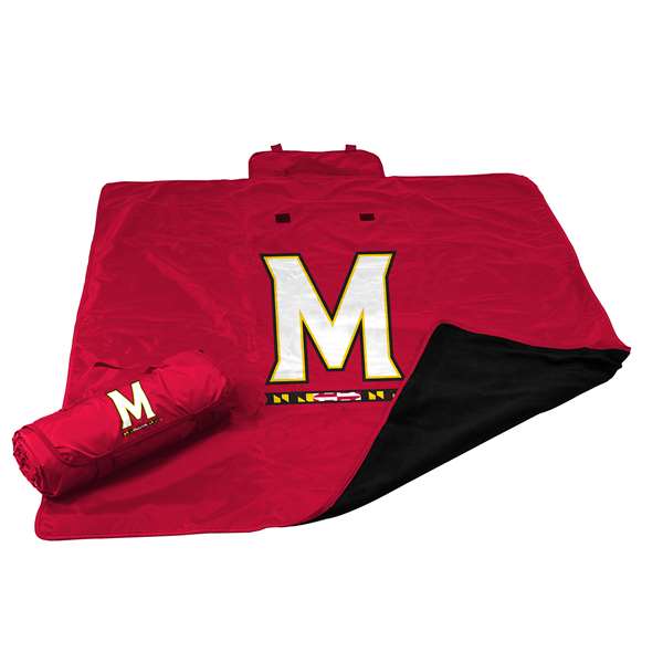 University of Maryland Terrapins All Weather Blanket 60 X 50 inches