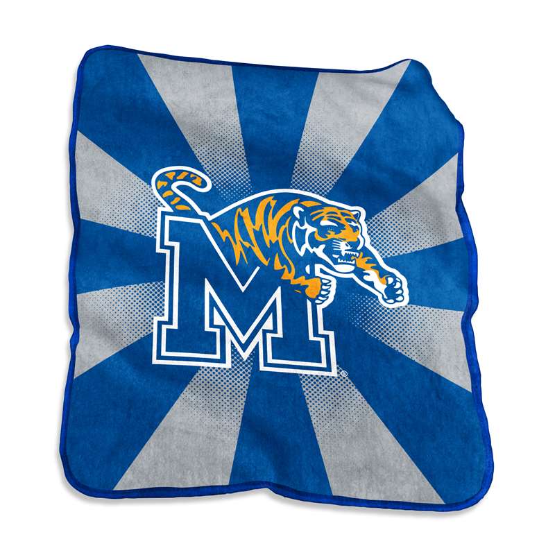 University of Memphis Tigers Raschel Throw Blanket