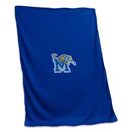 University of Memphis Tigers Sweatshirt Blanket 84 X 54 inches