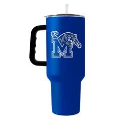 Memphis Tigers 40oz. Flipside Powder Coat Tumbler with Handle