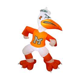 Miami Hurricanes Inflatable Yard Mascot 7 ft Tall  99