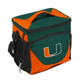 University of Miami Hurricanes 24 Can Cooler