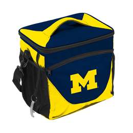 University of Michigan Wolverines 24 Can Cooler