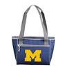 University of Michigan Wolverines Crosshatch 16 Can Cooler Tote Bag