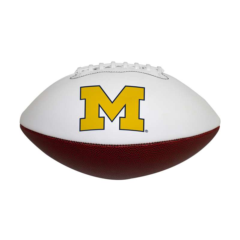 University of Michigan Wolverines Official Size Autograph Football