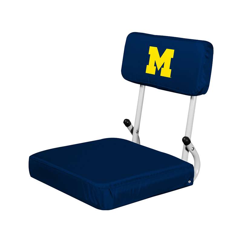 University of Michigan Wolverines Folding Hard Back Stadium Seat - Bleacher Chair