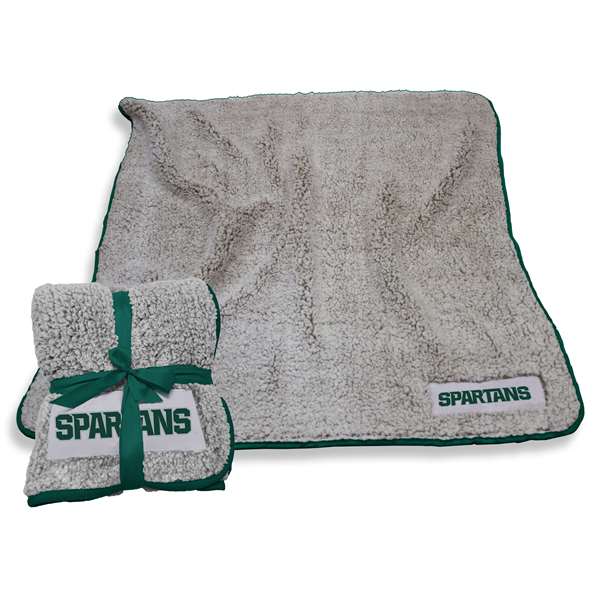 Michigan State University Spartans Frosty Fleece Blanket 60 X 50 inches