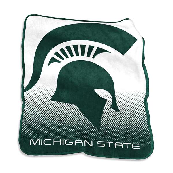 Michigan State University Spartans Raschel Throw Blanket - 50 X 60 in.