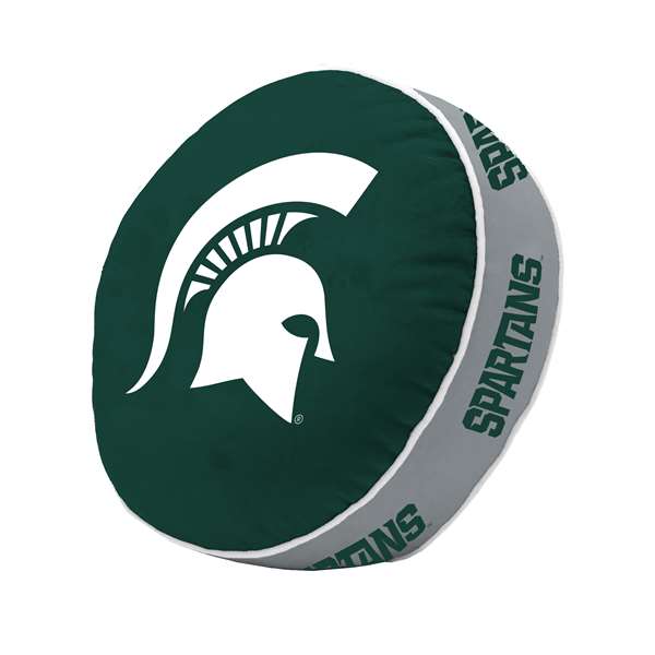 Michigan State Spartans Round Puff Pillow