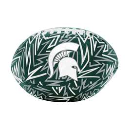 Michigan State Spartans Graffiti Micro Soft Football  