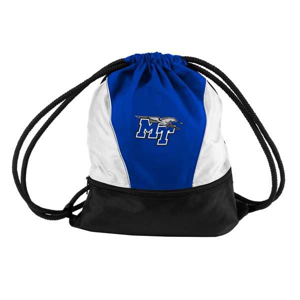 MTSU Middle Tennessee State University Spirit String Backpack Bag