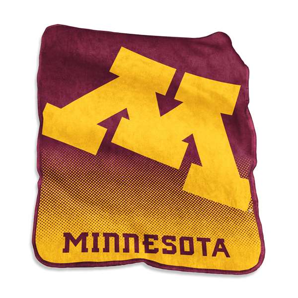 University of Minnesota Golden Gophers Raschel Throw Blanket - 50 X 60 in.