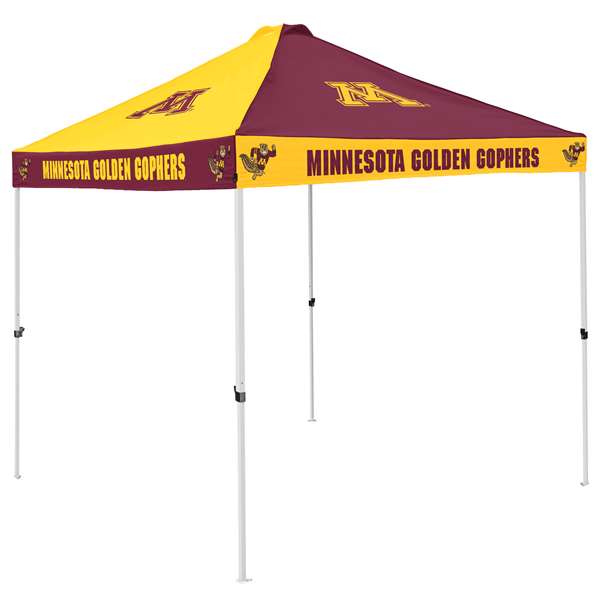 Minnesota Golden Gophers Canopy Tent 9X9 Checkerboard