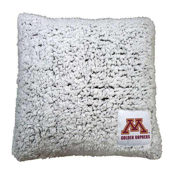Minnesota Campus Colors Frosty Throw Pillow