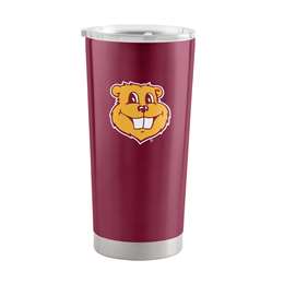 Minnesota 20oz Goldy Face Maroon Stainless Tumbler