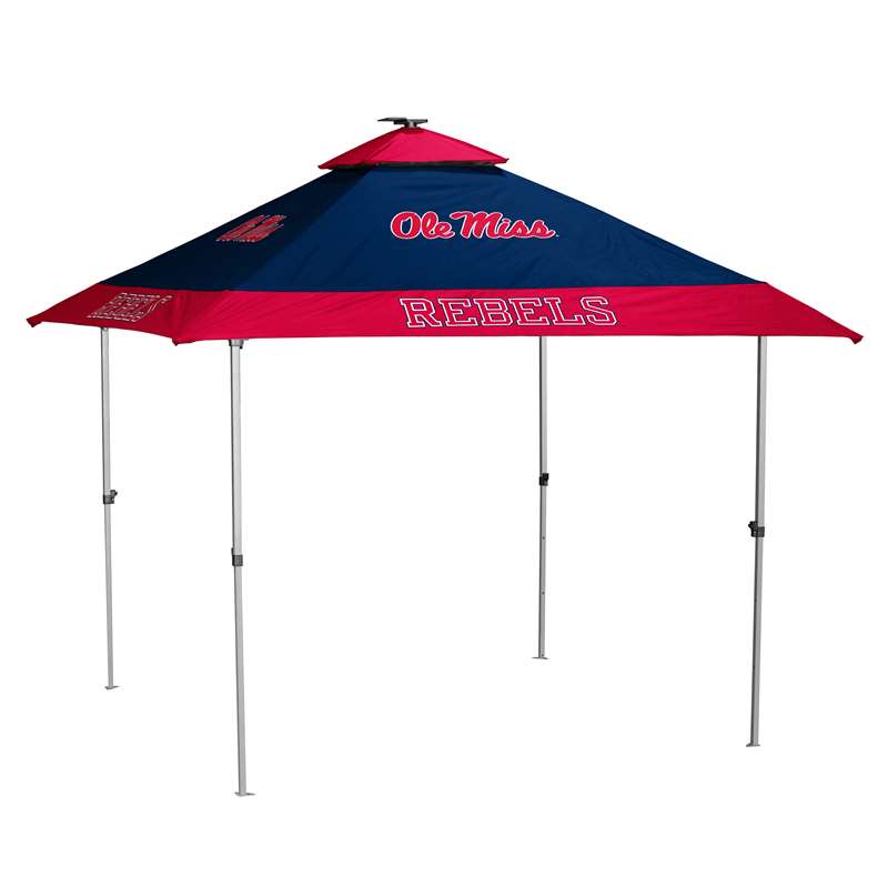 Ole Miss Rebels University of Mississippi 10 X 10 Pagoda Canopy Tailgate Tent